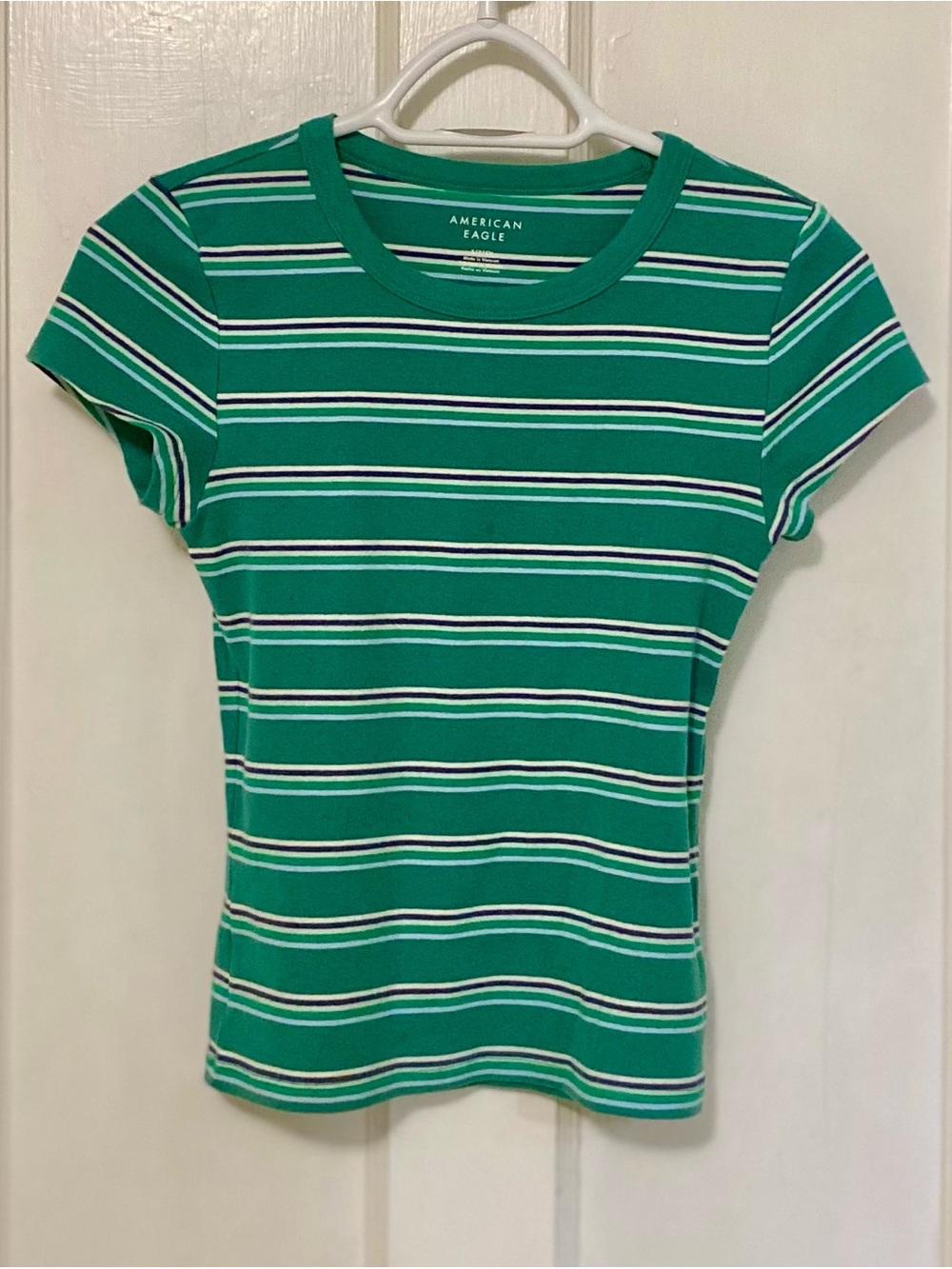 American Eagle Hey Baby Tee - Green Rush Size S
